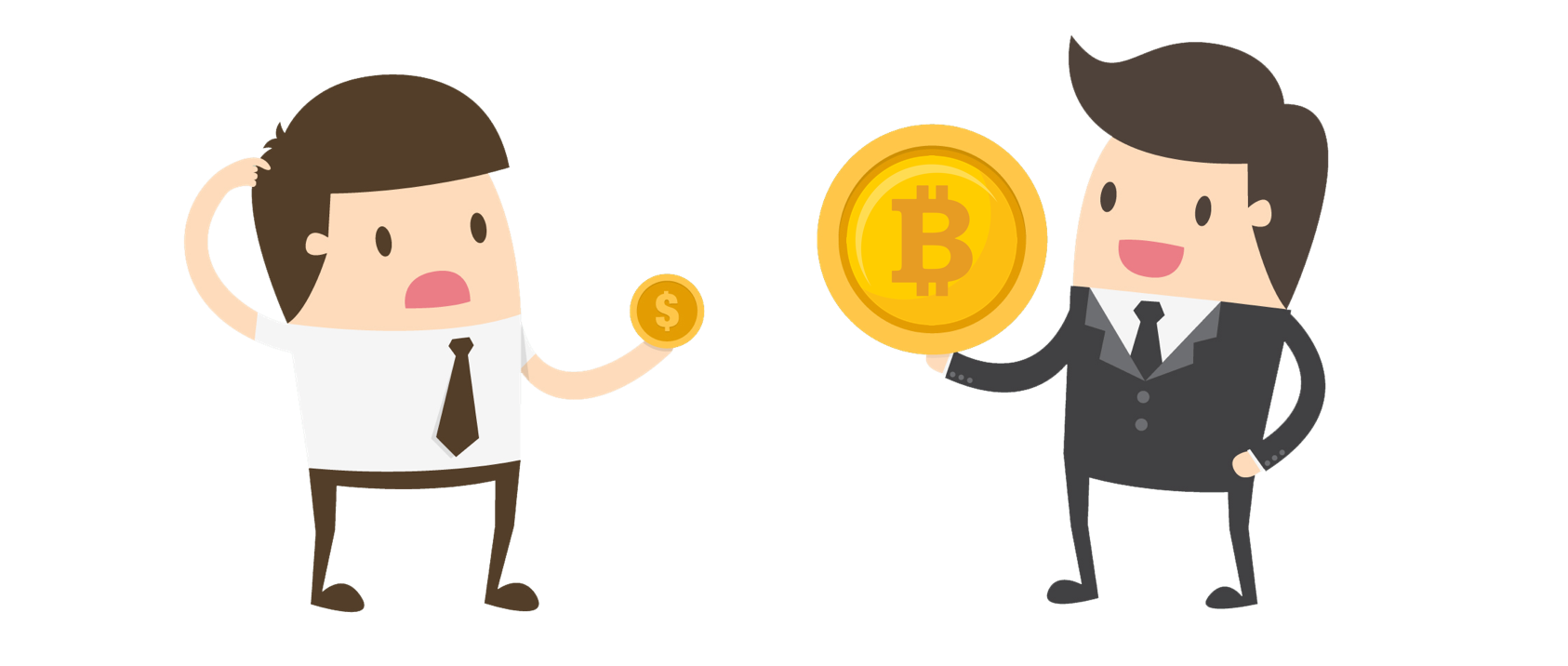 bitcoin coin vs dollar