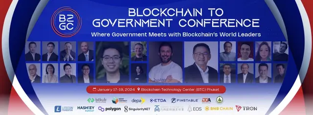 Phuket to Pioneer Blockchain Mass Adoption in Thailand with B2GC: Blockchain to Government Conference