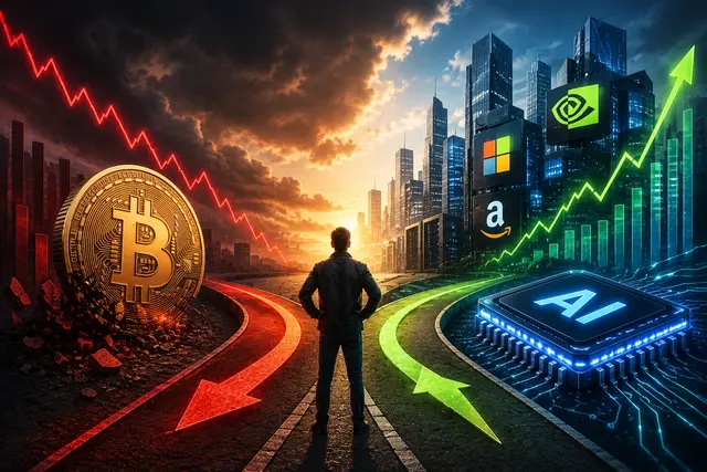 Bitcoin ETF outflows show how AI stocks are stealing the future tech narrative