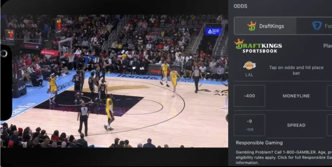 Sportsbetting på basketball hos DraftKings