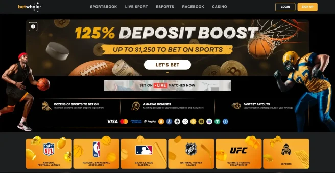 Sportsbetting hos Betwhale