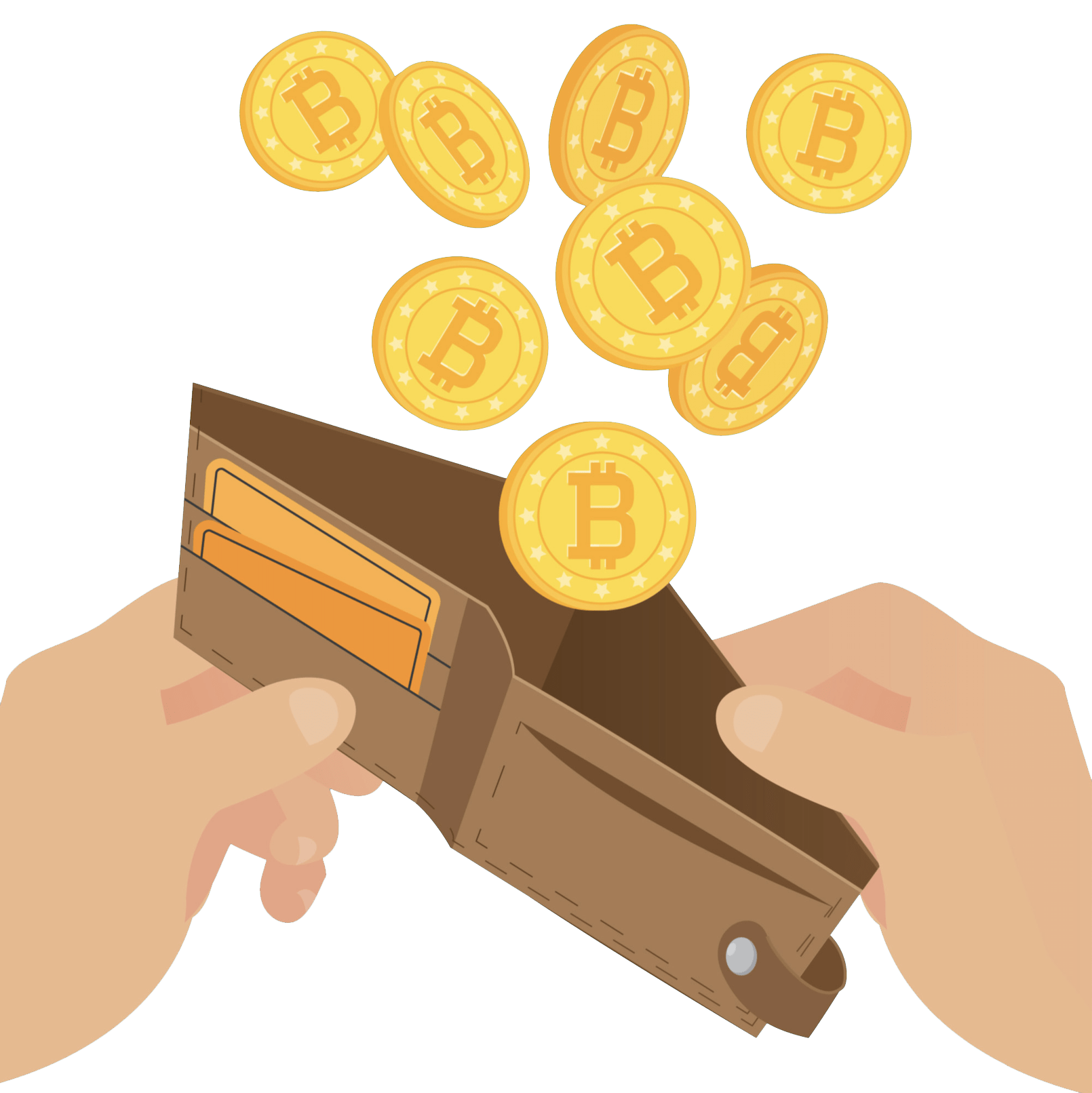 Bitcoin plånbok mynt