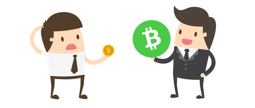 bitcoin cash vs dollar