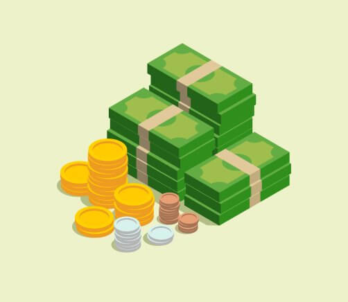 Money and cash