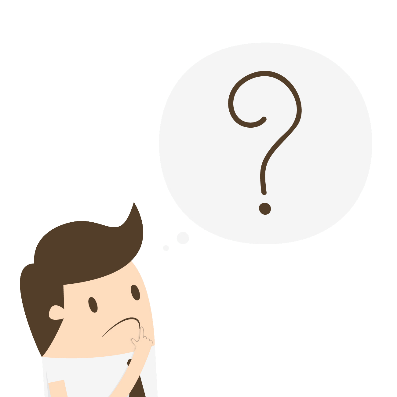 question bubble