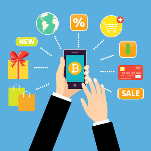 Bitcoin shopping options